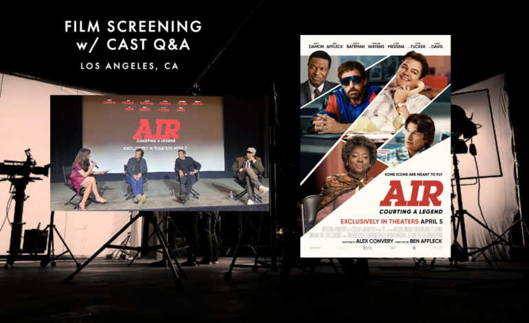 AIR – Screening with Cast Q&A