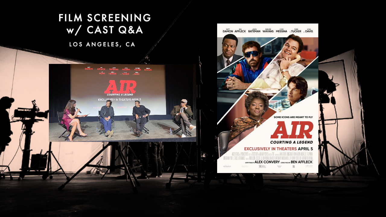 AIR – Screening with Cast Q&A